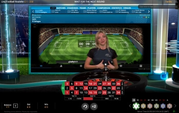 Live Football Roulette Game
