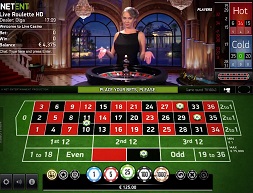 Live Roulette Game at NetEnd